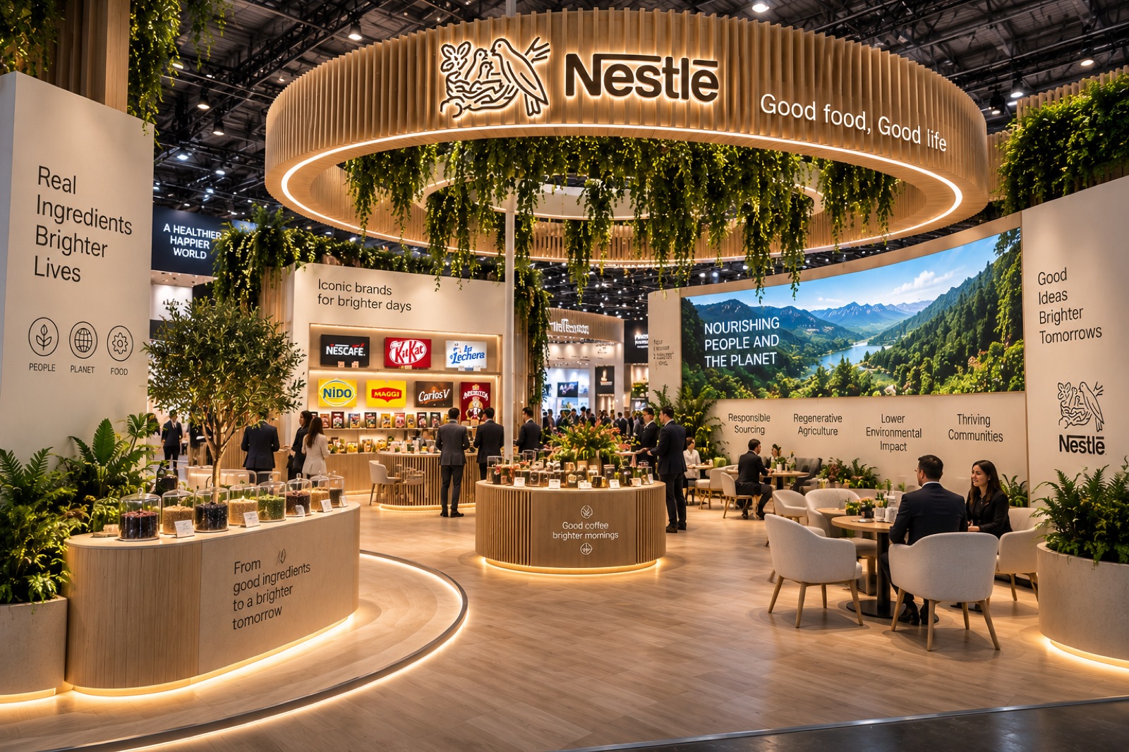Nestlé — Messestände, Chicago